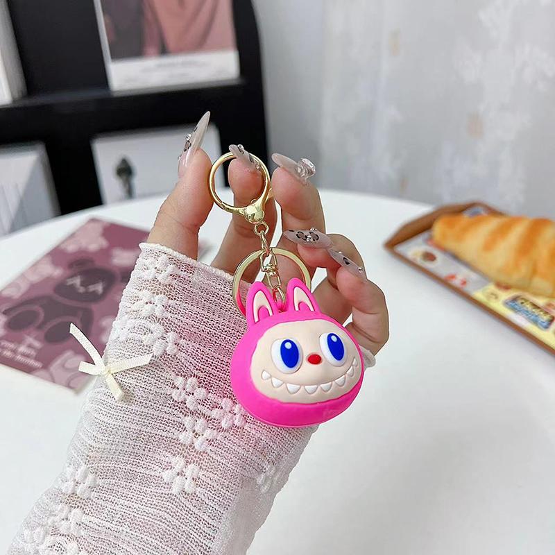 

1 шт. Монстры Кролик Лабубу Пинч Брелок Милый Барашек Брелок Мультяшный Аниме Кукла Аксессуары Сумка Ювелирные изделия Подвеска для ключей автомобиля
