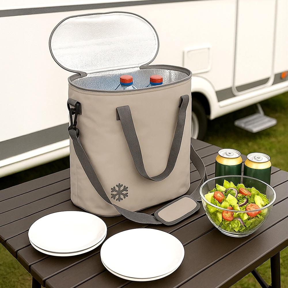 Torba Termiczna Termoizolacyjna Plażowa Turystyczna Podróżna Piknikowa 24L