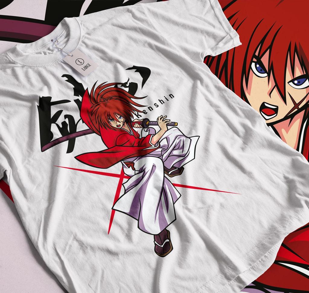 Unisex Custom Samurai Kenshin Fan Unisex Jersey Short Sleeve Tee