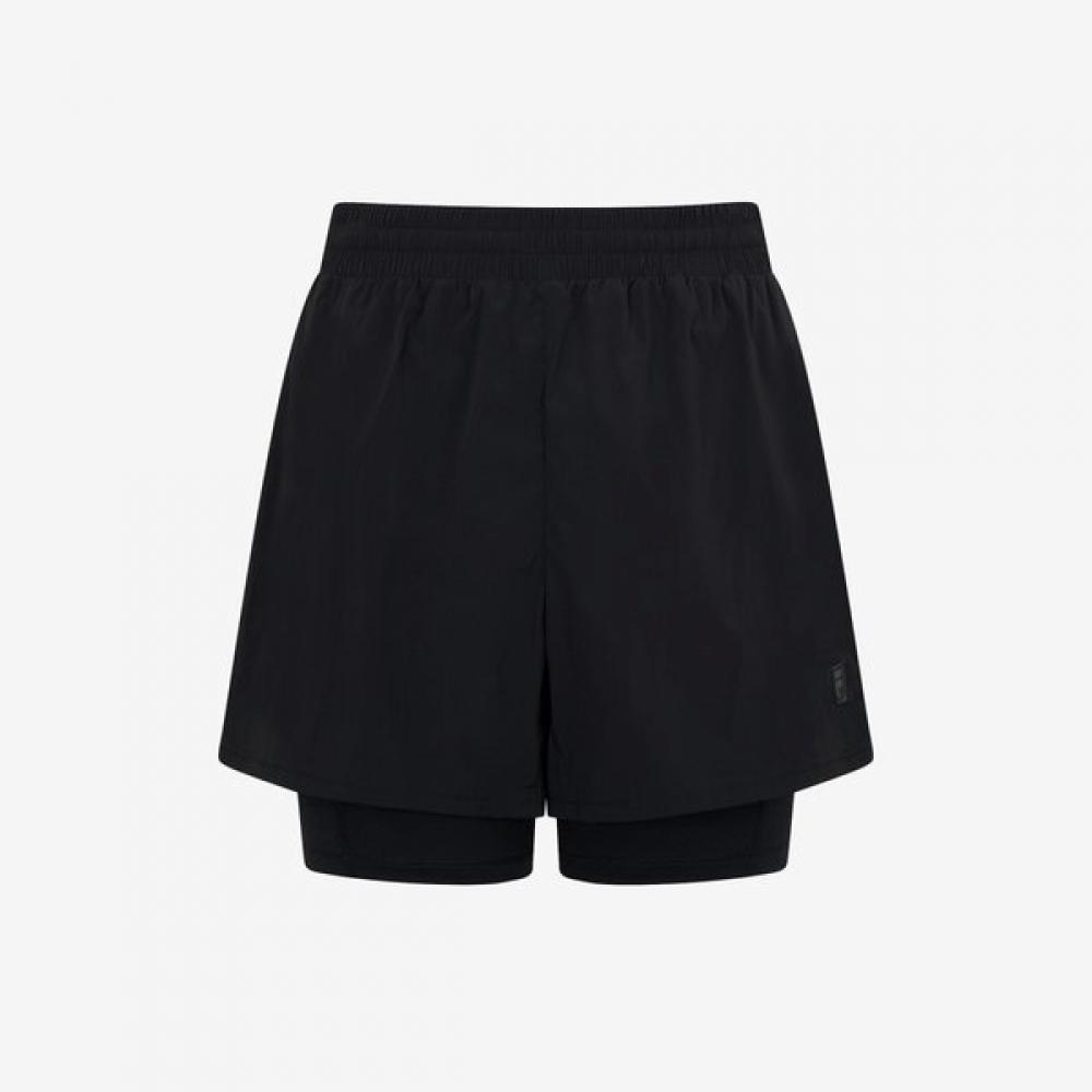 

Беговые шорты Fila 2-в-1 BLK/W85