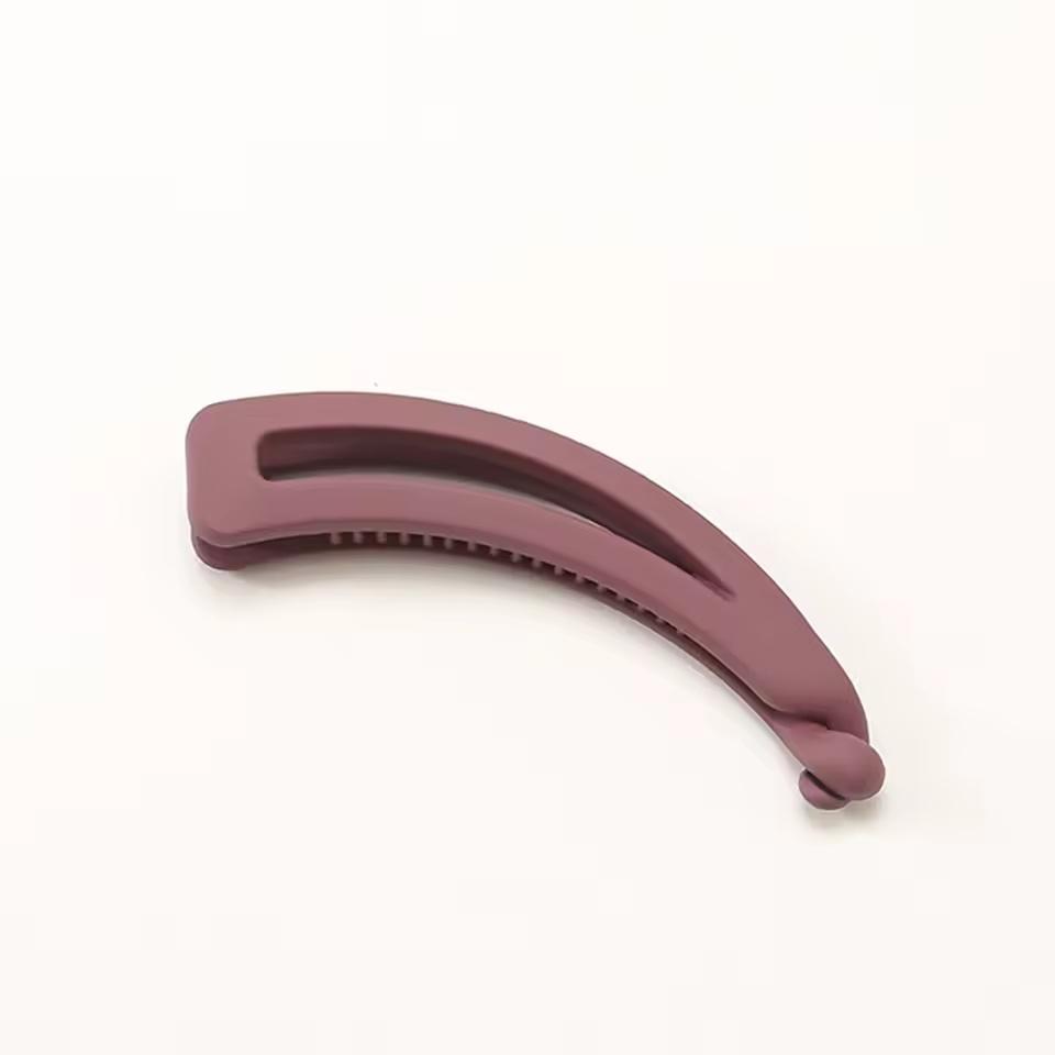 Matte Vintage Banana Clip for Curly Long Straight Short Hair Claw Women Girls Hair Styling Ponytail Holder Hairpin Clamp Grip