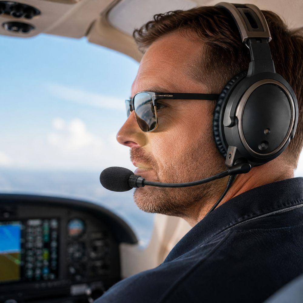 1pcs Foam Mic Windscreen Cover for Bose Aviation Headset X A10 A20 A30 Aviation Headset Accessories