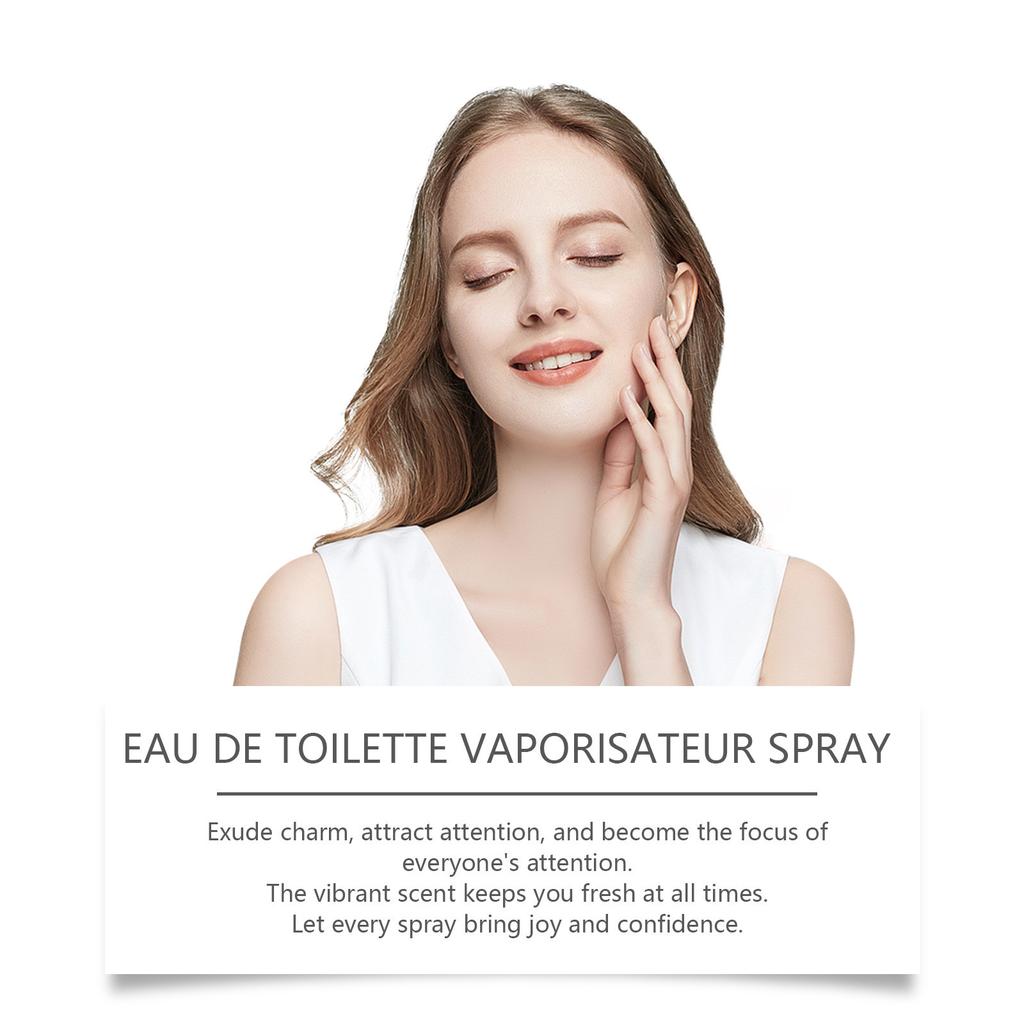 Women's Perfume Is Fresh And Light With A Long Lasting  Enhancing Elegance And Confidence100ML