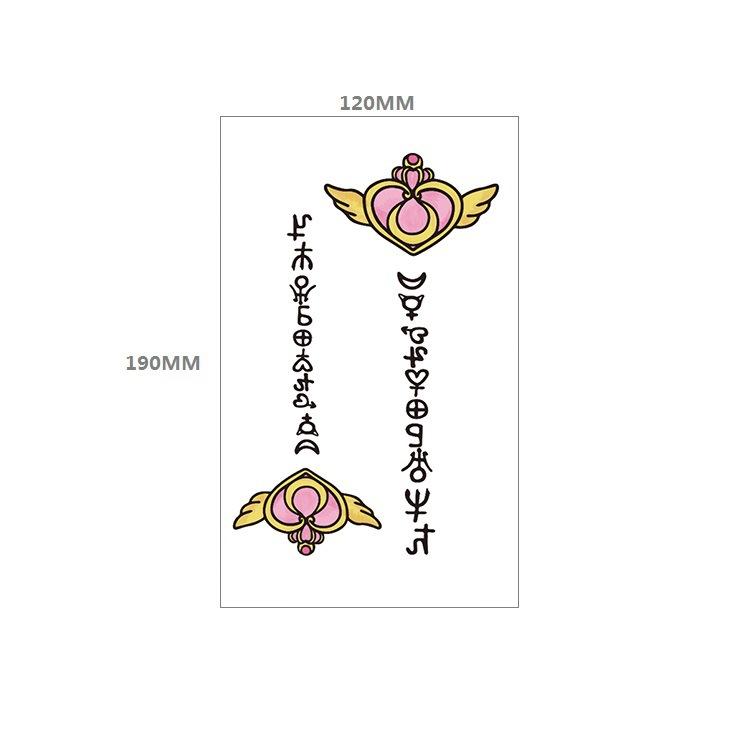 Waterproof Tattoo Sticker Girl Colored Rose Lotus Bohemian Brahma Totem Chest Back Cover Tattoo