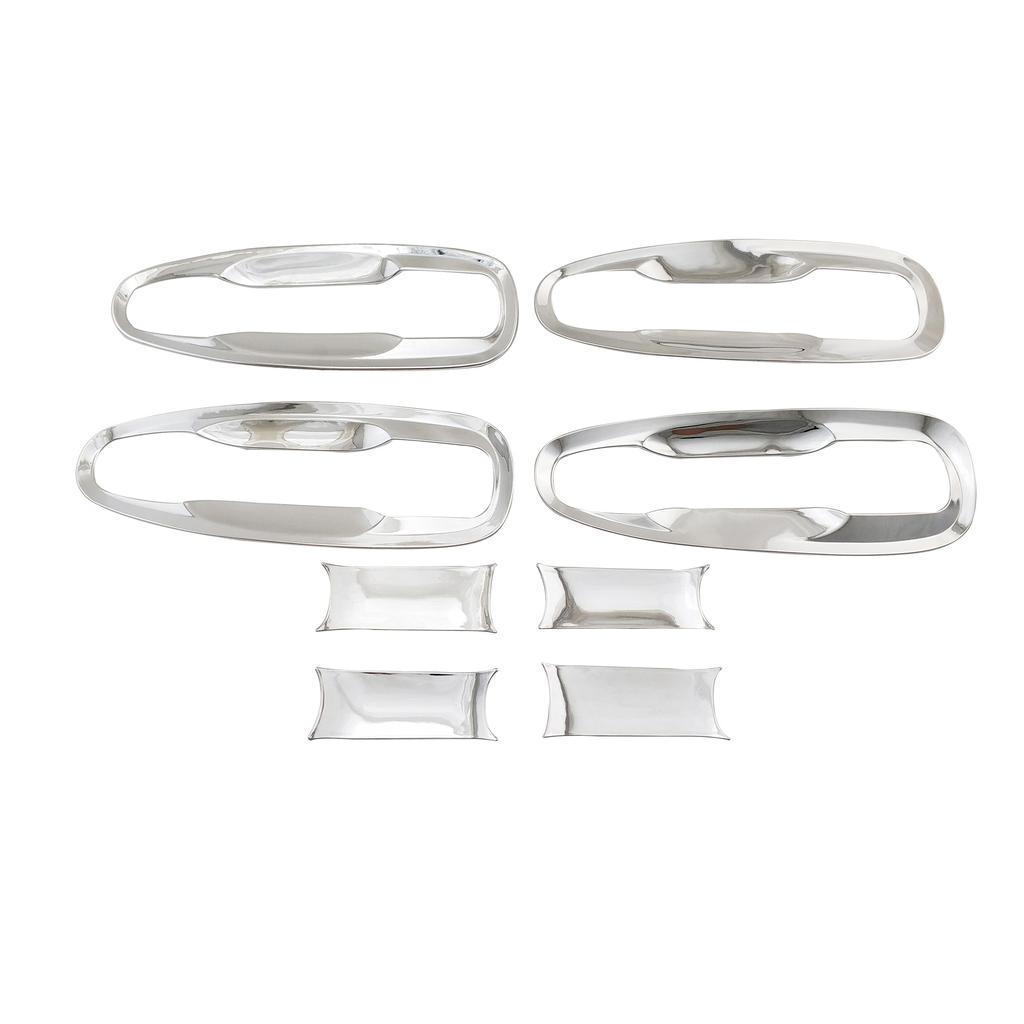 For Toyota Land Cruiser Prado FJ150 150 2010 2014 2015 2017 ABS Chrome Car Accessorie Door Handle Bowl Cover Trim Paste Style
