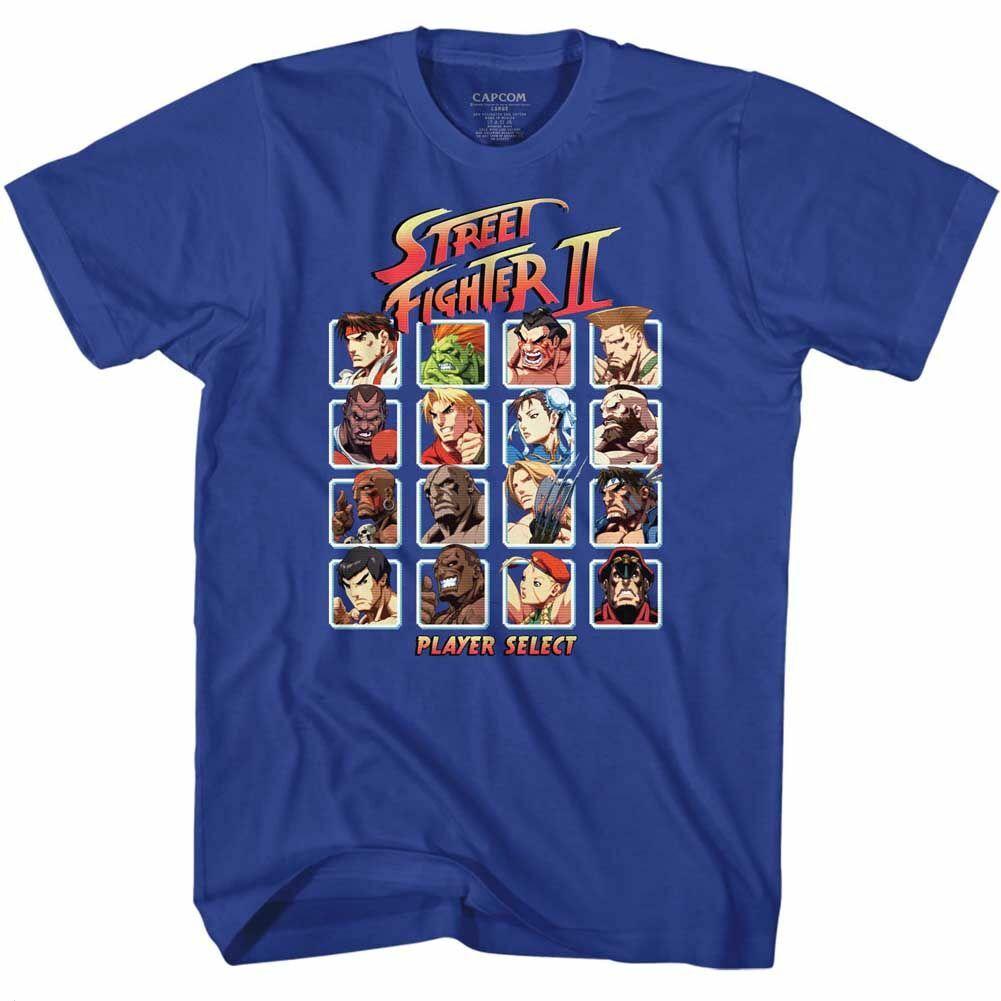 Street Fighter Super Turbo Hd Select Royal Adult T-Shirt XXXL