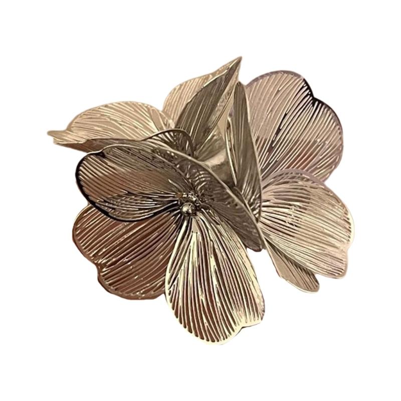 

Элегантные 3D кольца с цветочным узором для женщин, винтажные стили с дизайном «водопад» и стильными бриллиантами для повседневной носки