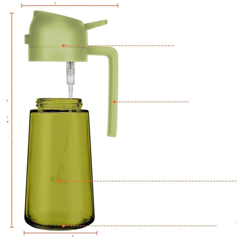 Miling Kitchen Glass Oil Spray Bottle