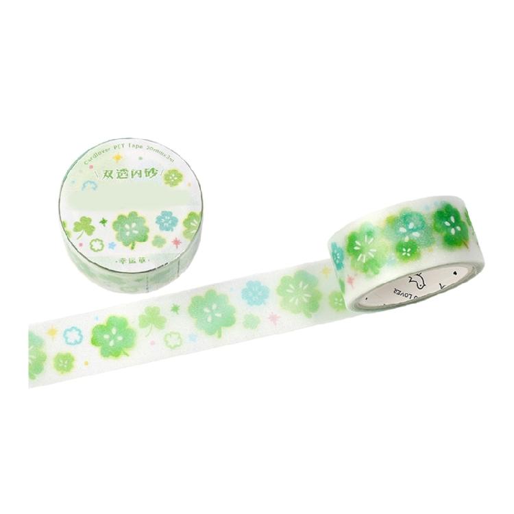 Scrapbooking Decorative Tape 20mmx3m Cartoon PET Tape Decorative Tape for Scrapbooking Photo Album Journal Notebook