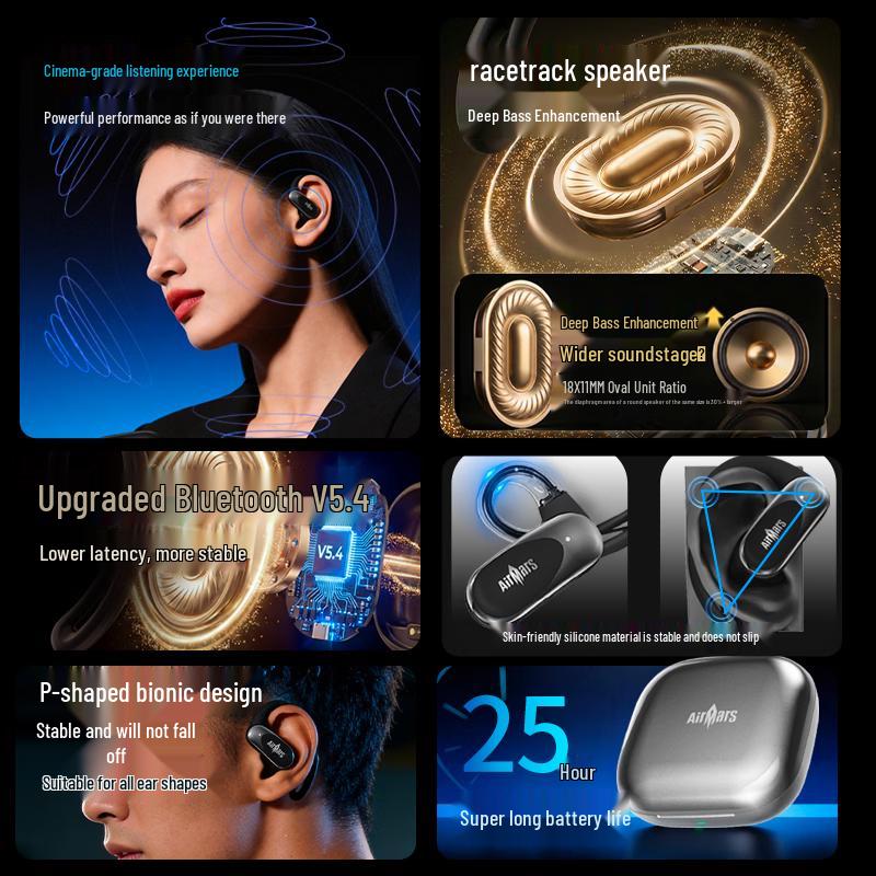 

AIRMARS ABO21 Ear Hook Bluetooth Headset