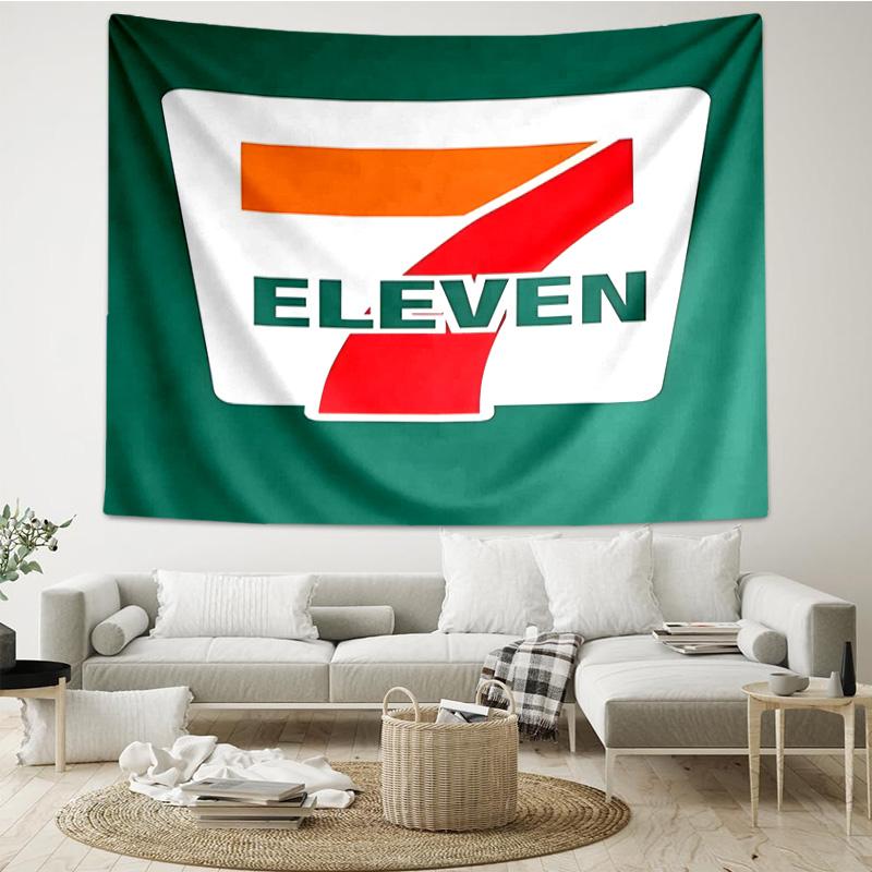 Seven Eleven Tapestry Room Decoration Wall Hanging for Living Room Bedroom, Dormitory, Birthday and Christmas Gifts