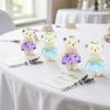 10pcs/set Cartoon Mini Bear Flower Bouquet Plush Animal Bear Plush Toys  Graduation Gifts