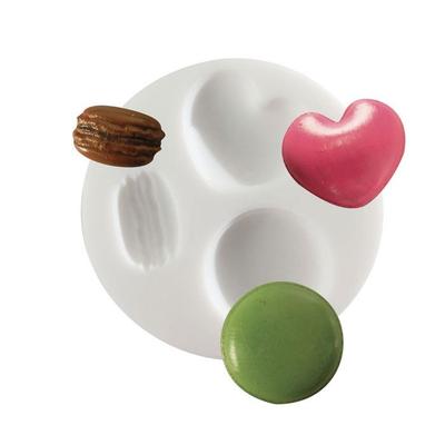 Graine Créative - Siliconen mal (klein) macarons