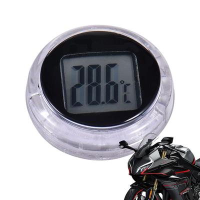 Mini Motorcycle Temperature Gauge High Precision Temperature Meter Gauge Self Adhesive Pocket Thermometers For Motorbikes