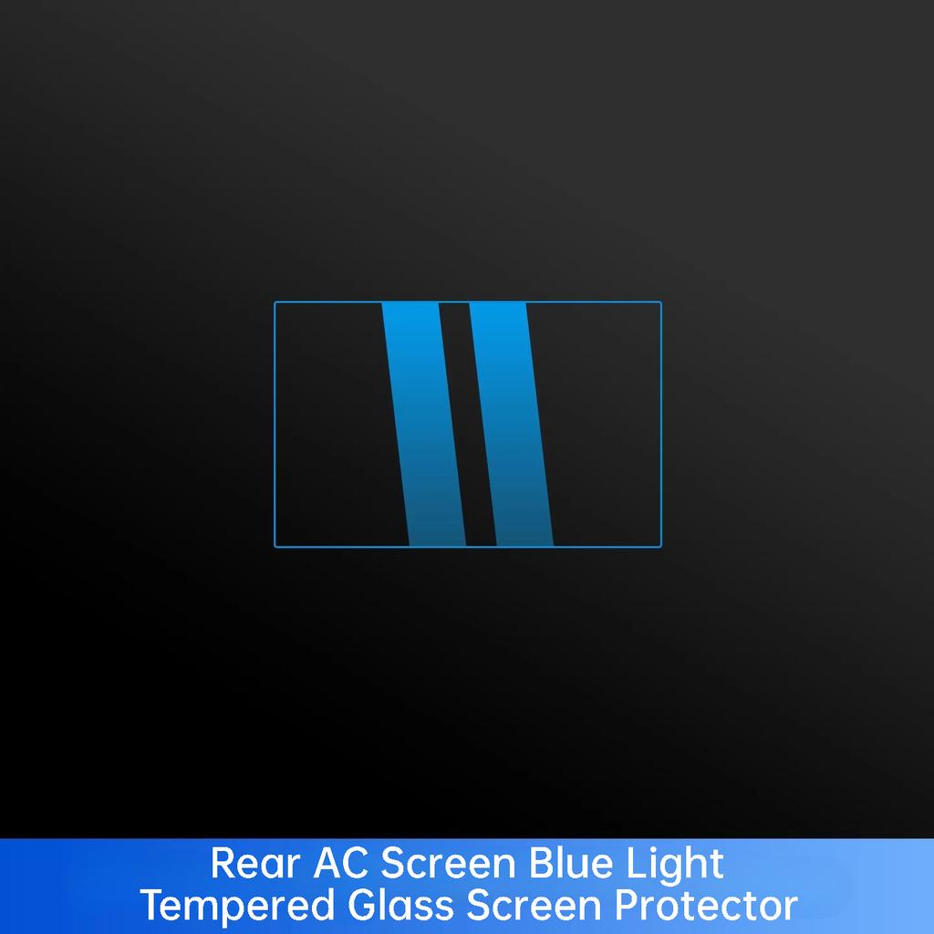 For Zeekr 001 2026 Car Center Console Protective Film Navigation Screen Tempered Film Interior Modification Accessories