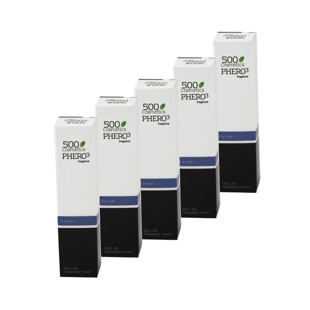 500 Cosmetics Phero 3 man, perfume con feromonas para hombre.