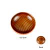 Seasoning Dish Vintage Wooden Tableware Vinegar Soy Sauce Small Plate Durable High-quality Gravy Boats Kitchen Tea Mat Dish