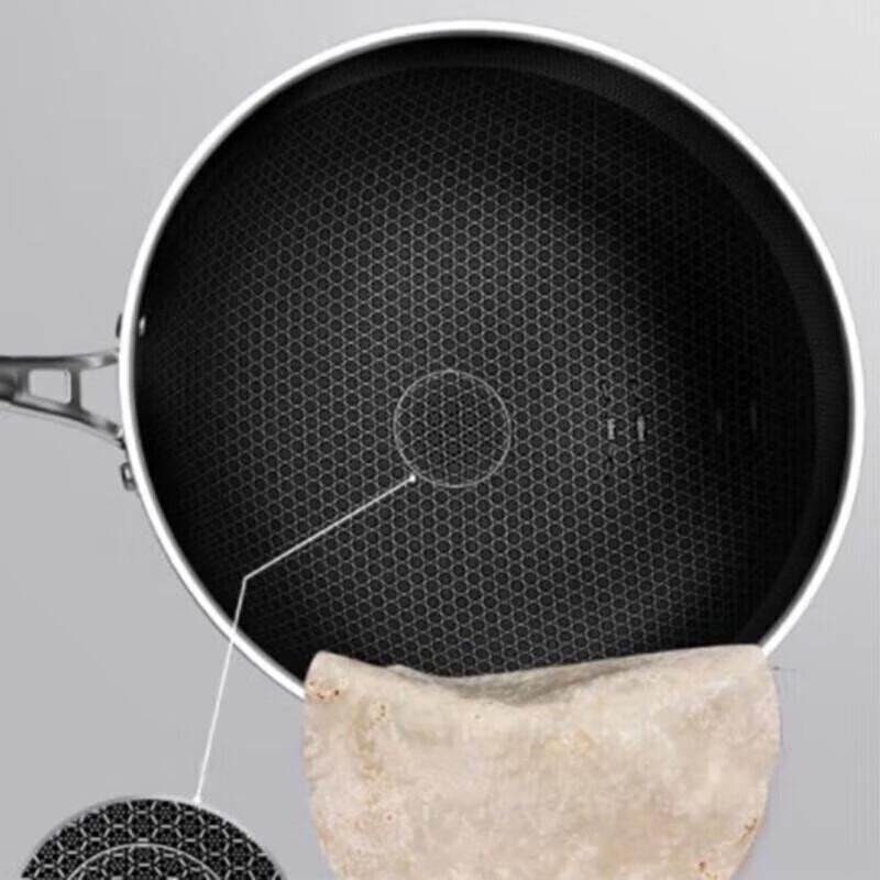 Kombach Hongtu KGH-C32T Wok aus 316L Edelstahl