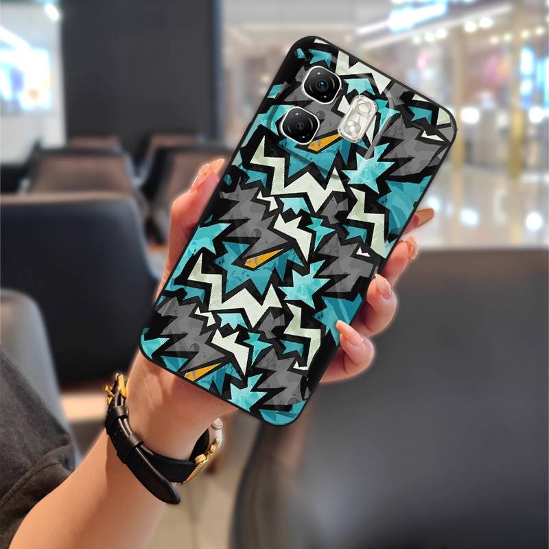 Graffiti Fashion Design Phone Case For Infinix Hot50i/Smart9/X6531/X6532 Anti-knock Durable Cute Back Cover Soft Case