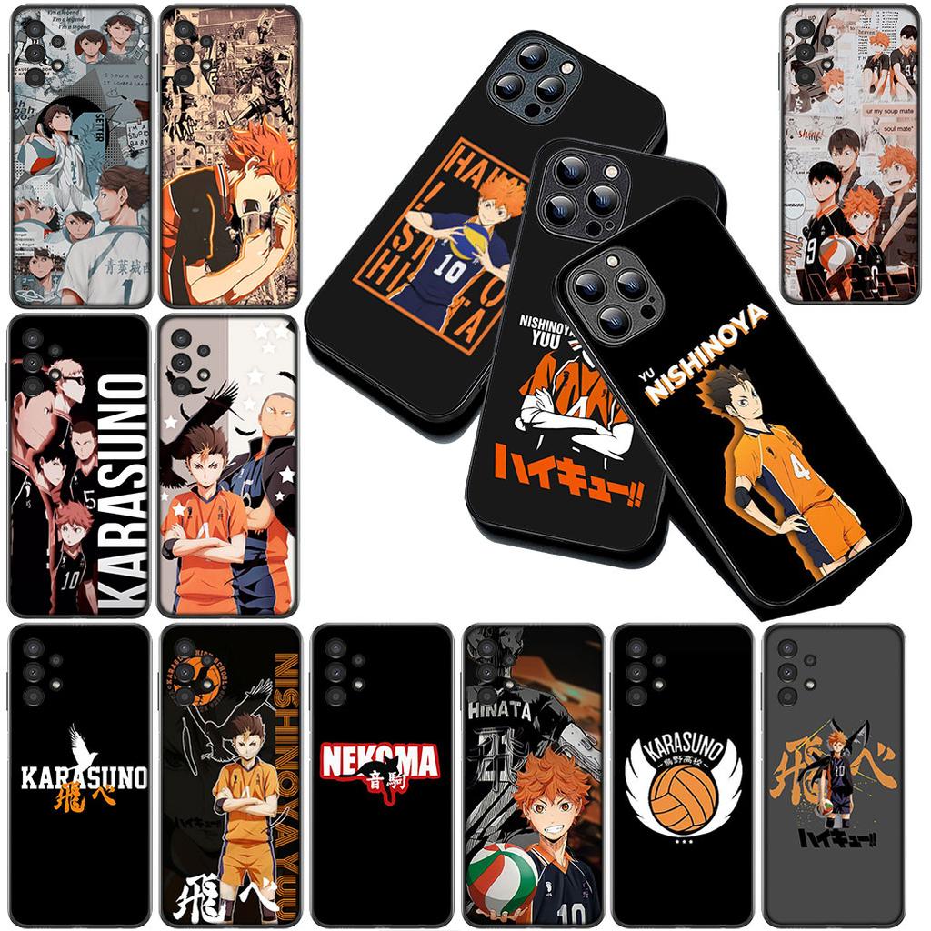Casing for Xiaomi Redmi Note 12 11 10 A3 Pro 10A 10C 12C Note12 5G 4G Phone Cover Soft Case Shoyo Hinata Toru Oikawa Haikyuu