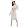 Missy Empire Womens/Ladies Cut Out Midi Skirt