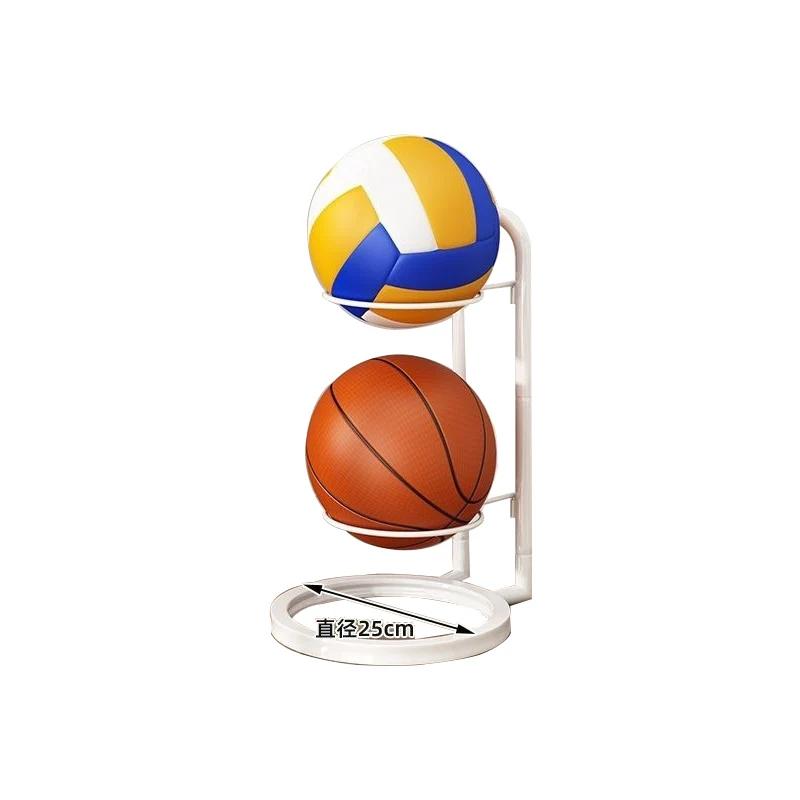 

Basketball Ball Storage Rack 3 Tier Cube Ball Storage Holder Sport Equipment Innovative Vertical Display Stand