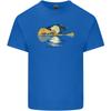 Guitar Reflection Guitarist Bass Acoustic Unisexs Light Cotton TShirt