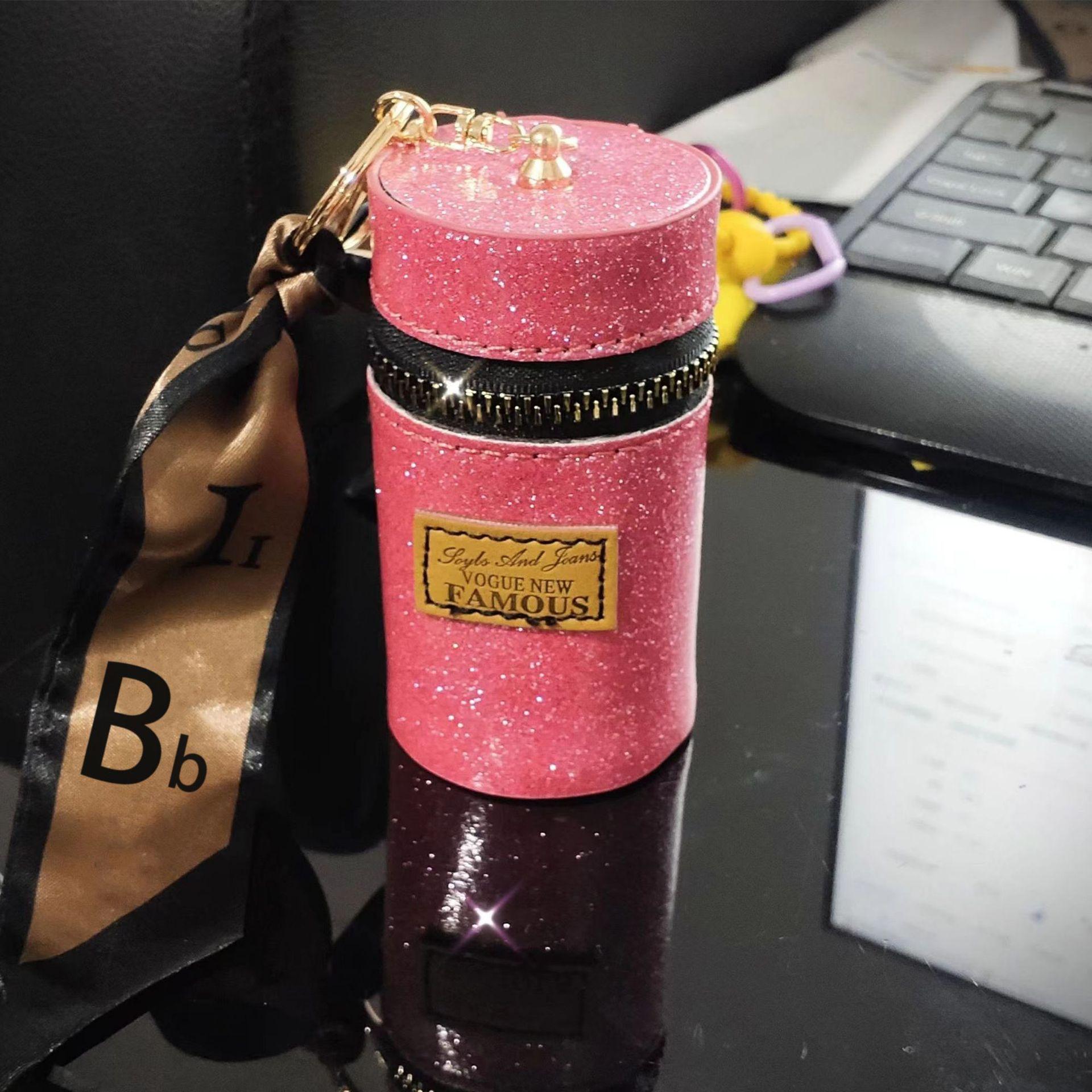 New jelly lipstick bag bag storage mini change bag small portable cylinder lipstick lipstick