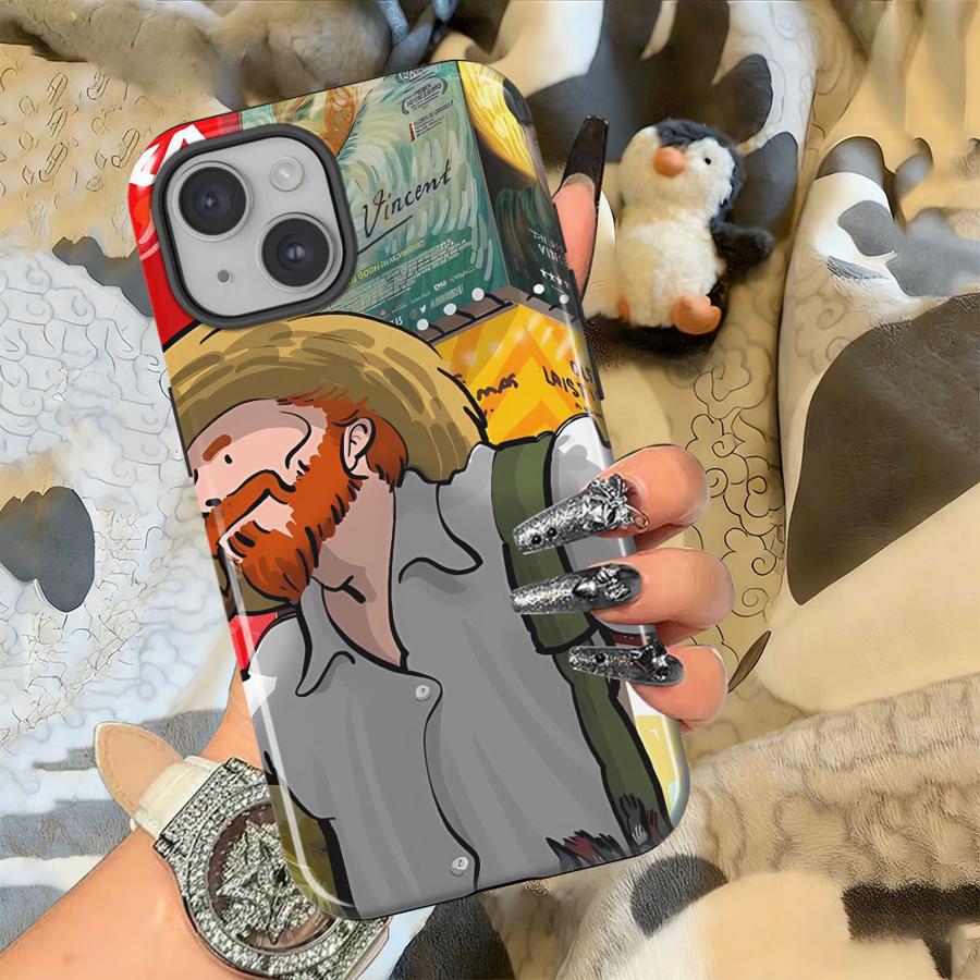 Phone Case for Xiaomi Redmi Note 14 4G 14 Pro Plus 5G Soft Cover Capa Van Gogh Fashionable Art