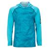 Simms Angler Langarm Kapuzen-Sonnenschutzhemd Herren Outdoor Angeln UV-beständig Schnelltrocknendes Oberteil