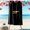 1pc Football Club Beach Towel, Outdoor Beach Towel Ideal Beach Necessities and Vacation Items