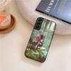 Genshin Impact Chasca Phone Case Glass For Samsung Galaxy S25 S23 S24 S21 S22 S20 Ultra Fe Plus A15 A14 Cover