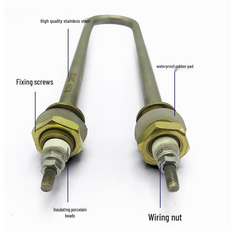 Stainless Steel U-Shaped Electric Heating Tube for BBQ Oven and Rice Steamer.