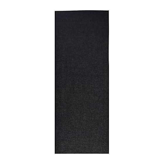 Rien-zome Plain Tenugui Towel, Black DE7 Todaya Shoten, Chusen, 100% Cotton, Approx. 37x98cm