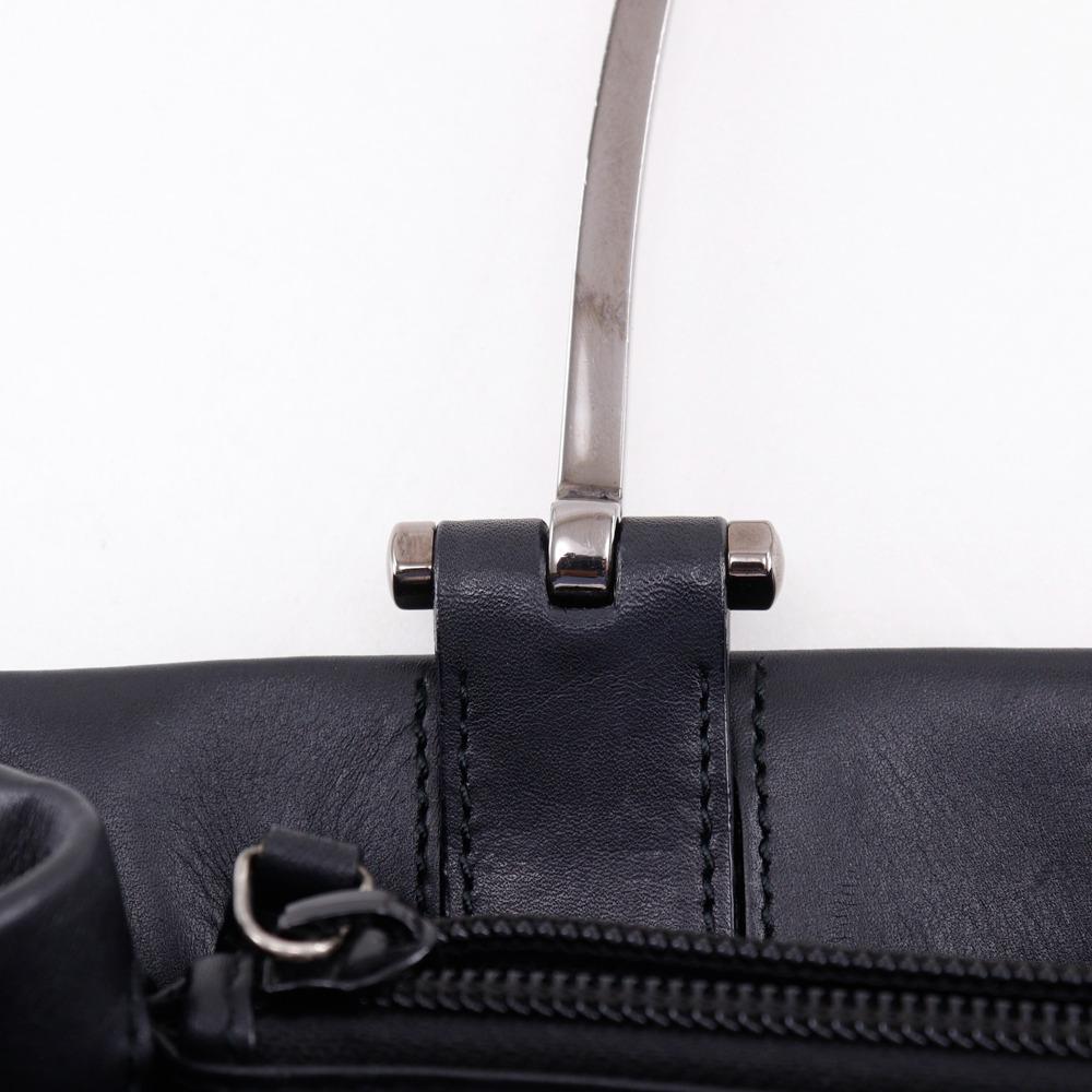 GUCCI Tote Bag Handbag 002.1025.002058 black Calfskin Women Used