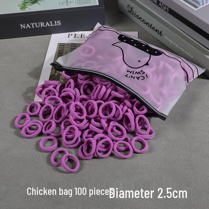 High-Elasticity Hair Ties for Girls - Gentle on Hair, Perfect for Children's Hairstyles