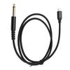 USB C to TS Cable Plug and Play USB C to 6.35mm 1 4 Inch TS Sound Cable for Electric Guitar Bass Mixer Speaker to PC