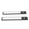 2pcs Under Cabinet Lights Re able LED Motion Sensor Lights Indoor Magnetic Closet Lamps for Kitchen Stick On 3 Color