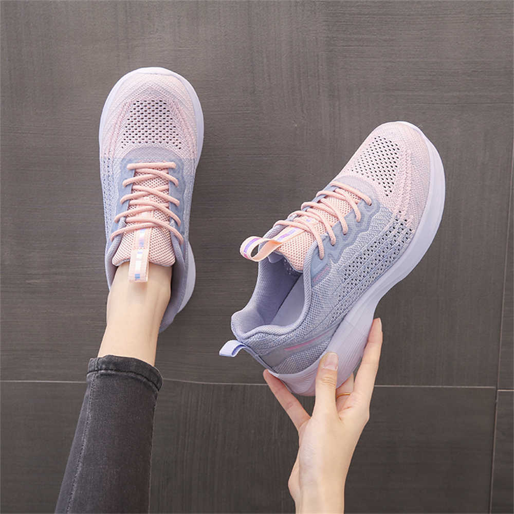 Sumer Round Foot Woman's Scarpe Donna Vulcanize Sports Shoes Funny Sneakers Snackers Promo Classical Clearance