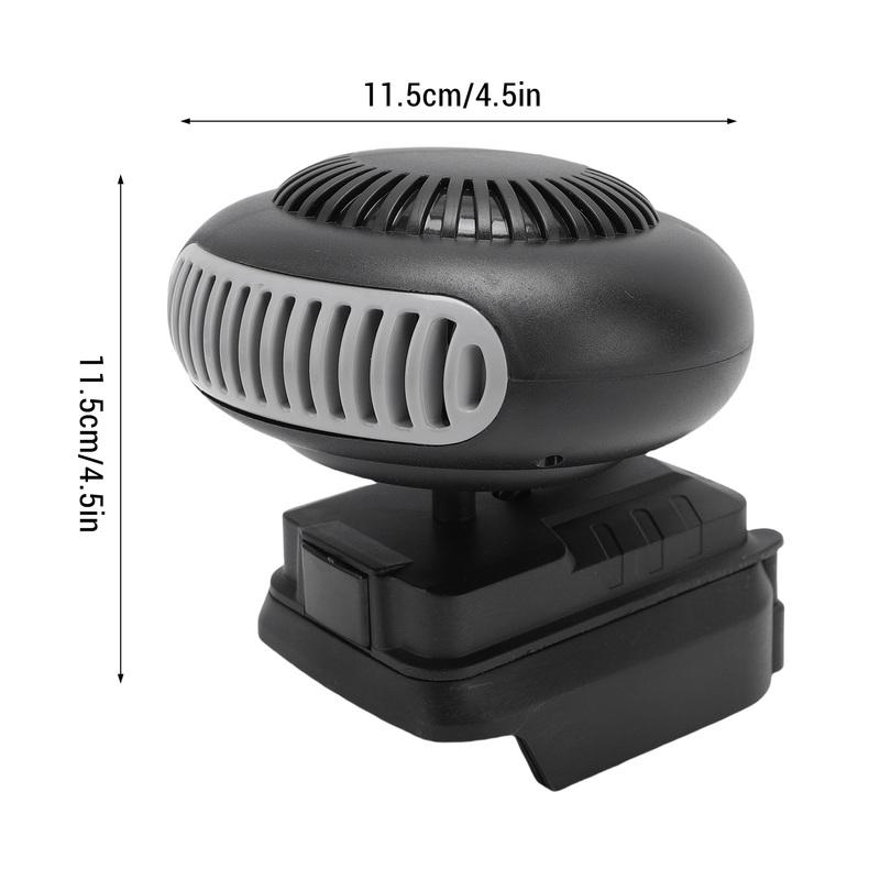 Car Heater Fan ABS Portable Car Window Defogger Small Space Heater for Electric Tricycles Cars Office Indoor Use