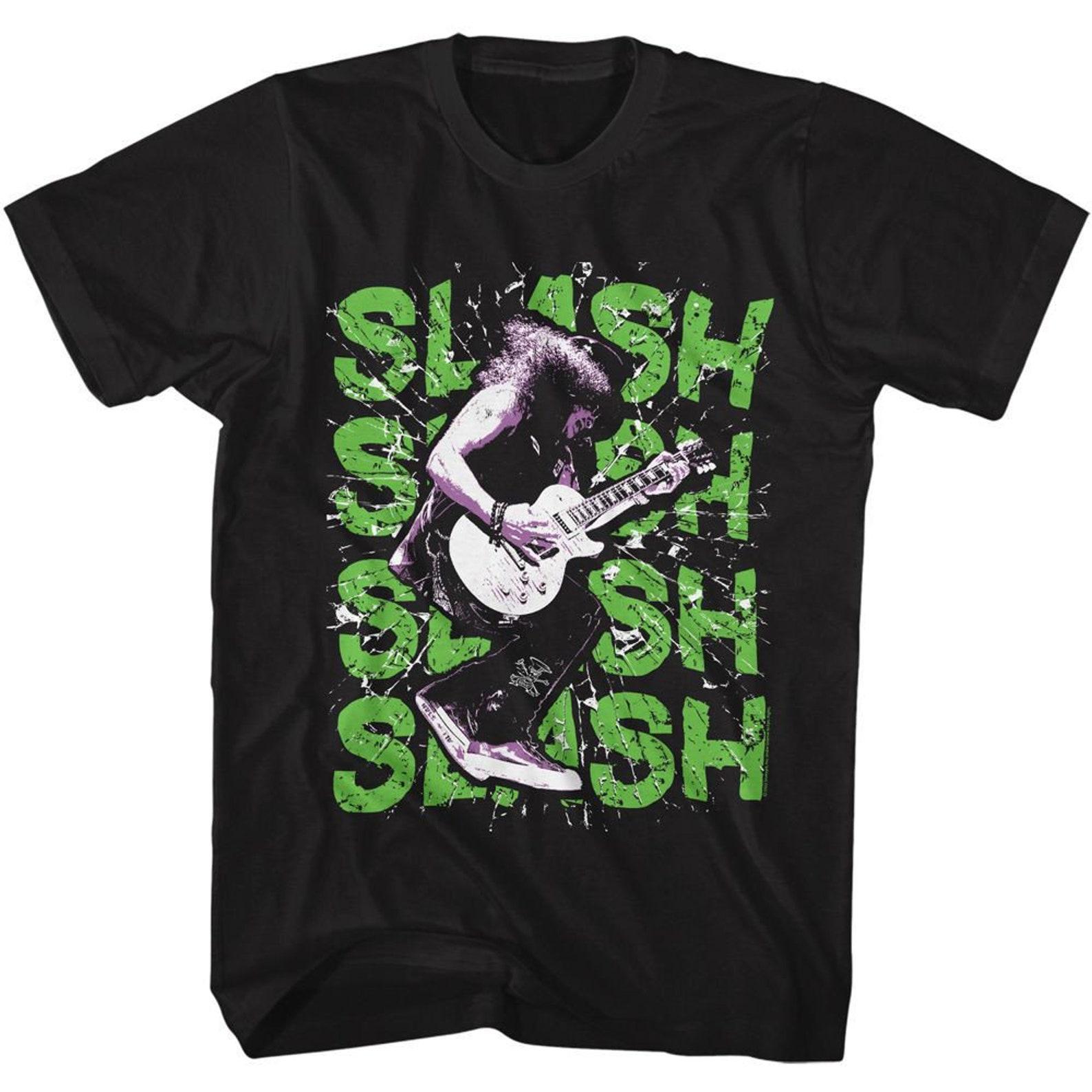 Slash Shatter Black Adult T-Shirt XL