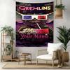 Gremlins Custom Wall Tapestry Aesthetic Wall Tapestry Non-Fading Color Ideal for Dorm Room Four Seasons Decor