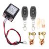 Car Battery Disconnect Switch Power Cut Off Kill Switch with Remote Control Copper Terminal for Automotive 12V 200A