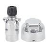 Trailer Plug Socket Kit Aluminum Alloy DC12V 7 Pin Plug Socket Wiring Connector Adapter Kit for Motorhomes Ships