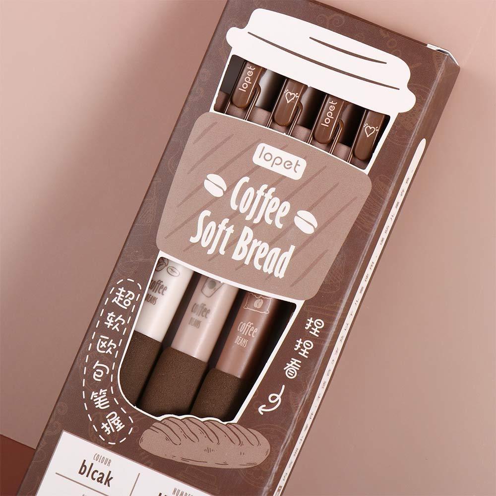 Color School Office Supplies Writing Pen Neutral Gel Pen Ballpoint Pen Soft Bread Gel Pen Set