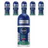 Nivea Men's Cool Kick Extra Dry Roll-On Deodorant 6 Pcs 50ml