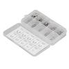 120Pcs E Clip Circlip Retaining Ring 304 Stainless Steel Assortment Set Kit for Bearing
