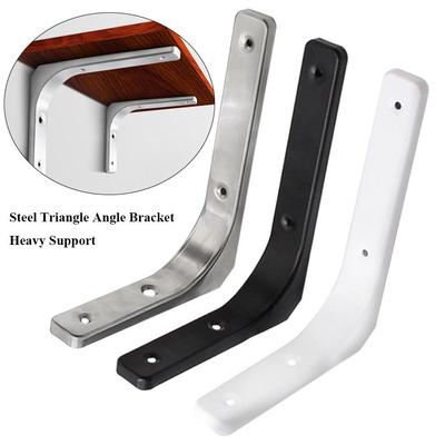 Steel Triangle Angle Bracket Wall Mounted Heavy Support Adjustable Bench Table Shelf Support Bracket Furniture Hardware