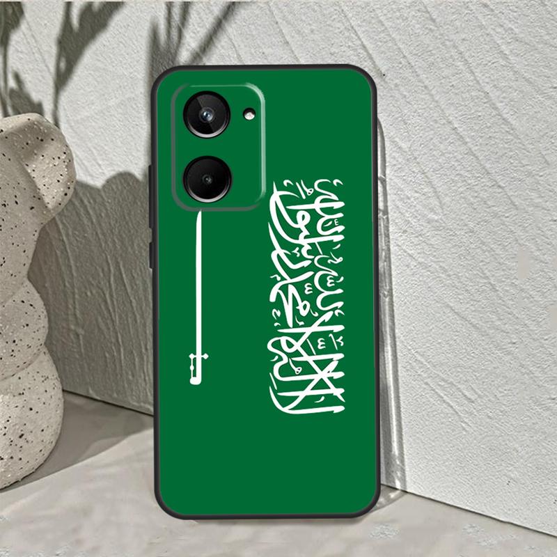 Kingdom of Saudi Arabia Flag For Realme GT7 Pro GT6 C67 C65 C63 C61 C55 C53 C51 C35 C71 C75 10 11 12 13 14 Pro Plus Case