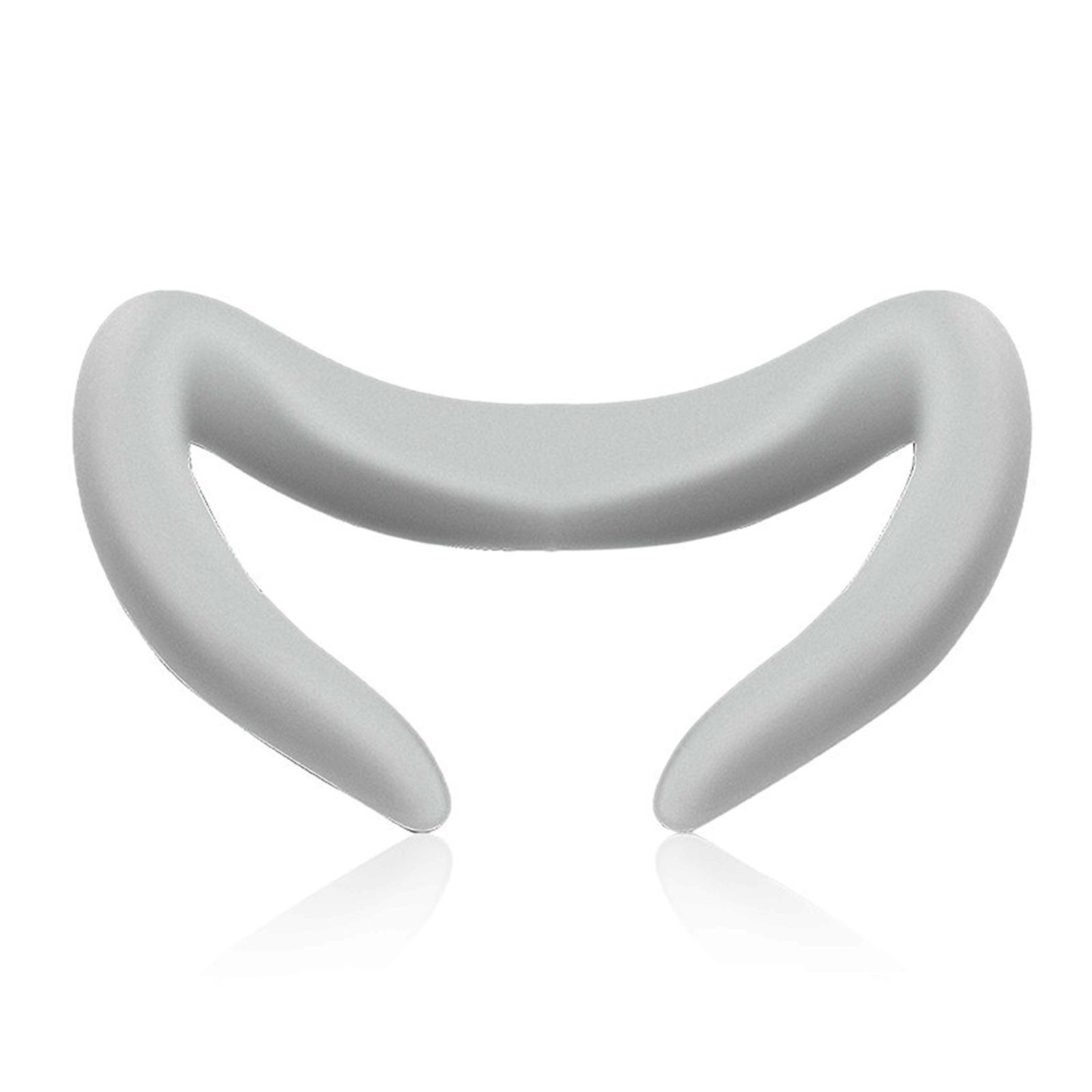 

Premium Silicone Facial Interface Face Cover for Meta Quest3 Headset Sweat proof and Washable VR Eye Mask Face Cover серый